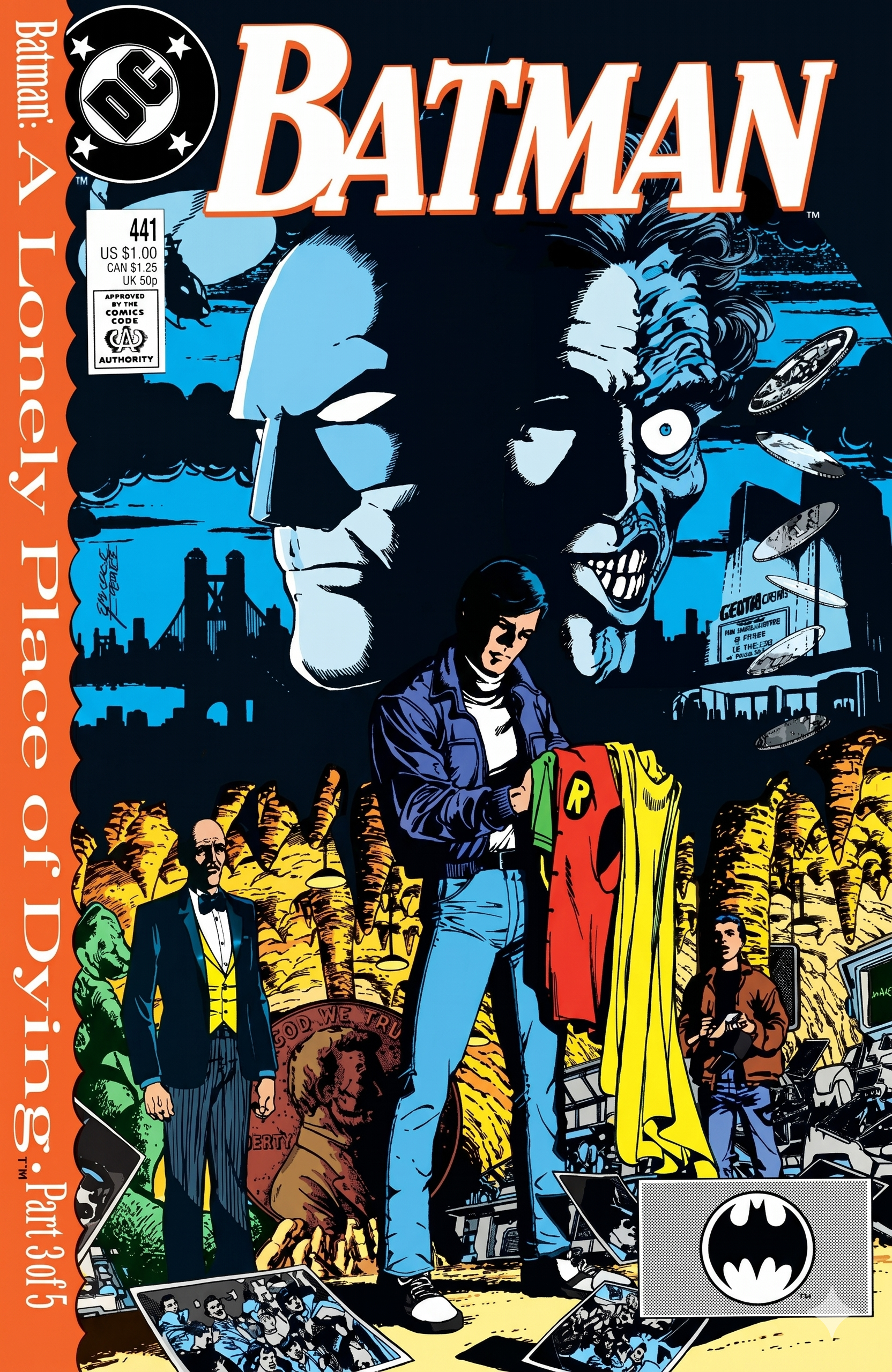 Batman | Issue #441 | A Lonely Place of Dying Part 3 of 5 | June 1990
