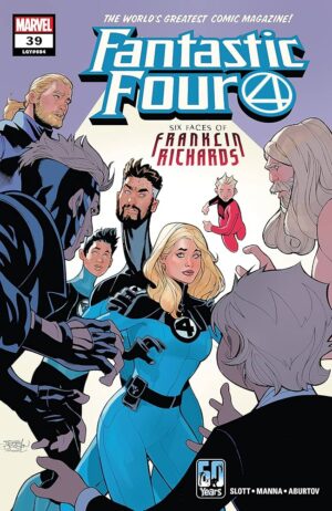 Fantastic Four | Issue #39 | Six Faces on Franklin Richards