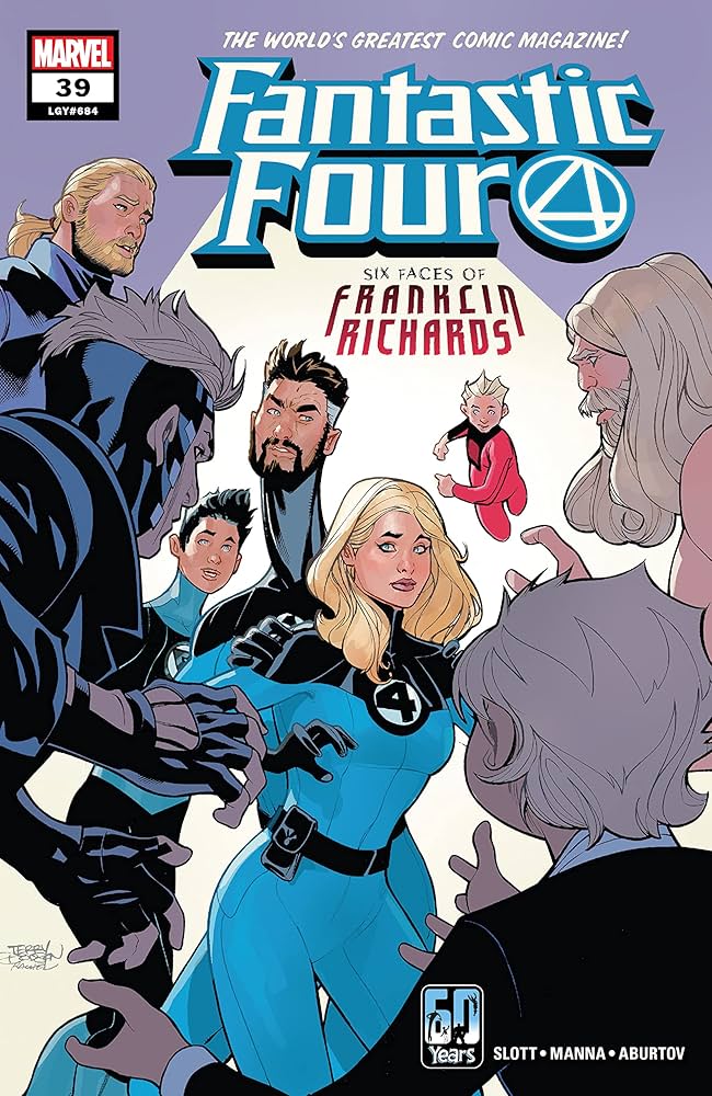 Fantastic Four | Issue #39 | Six Faces on Franklin Richards
